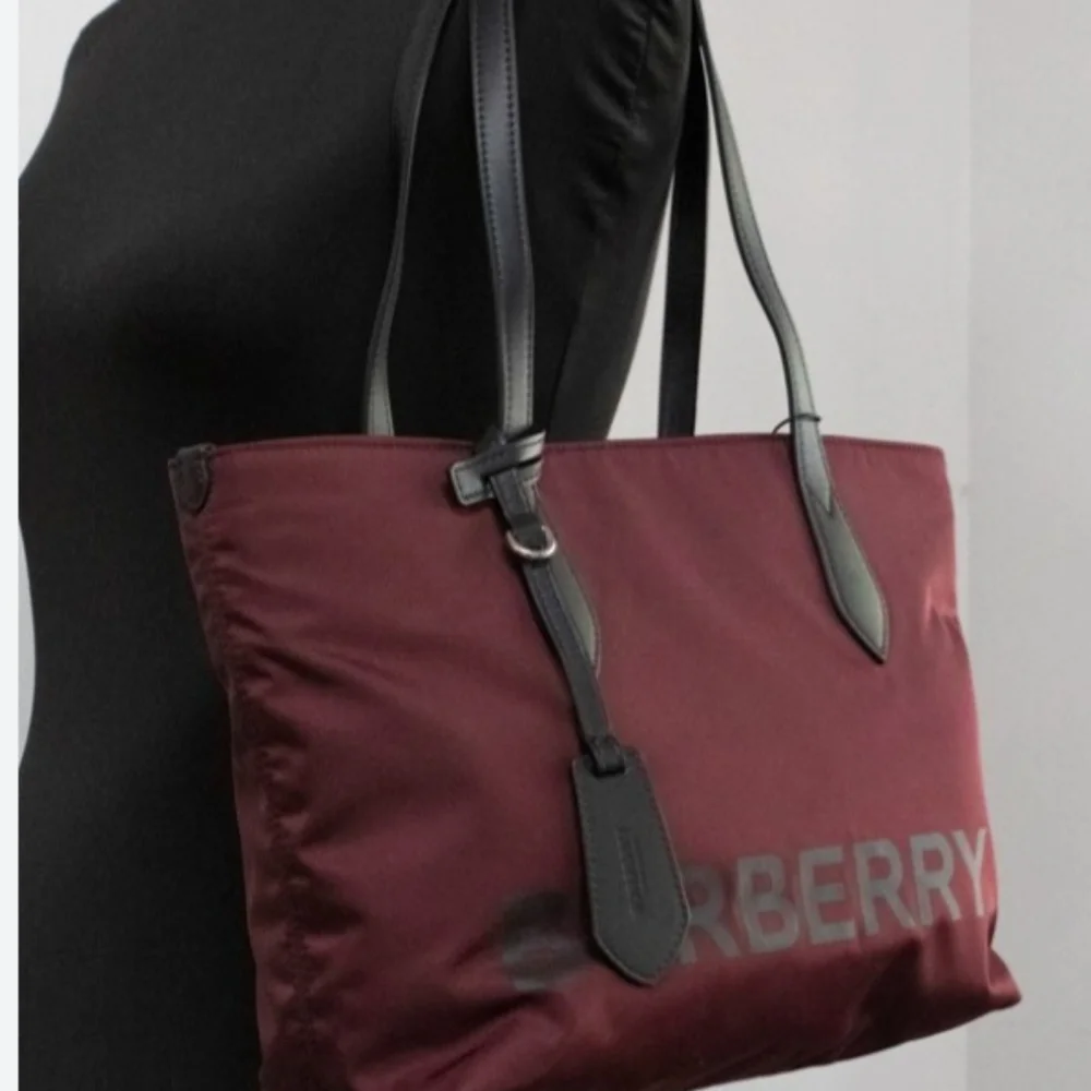 Burberry Logo Tote Bag